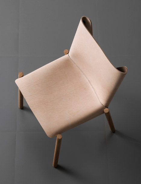 Hide Chair, 1085 edition by Kristalia