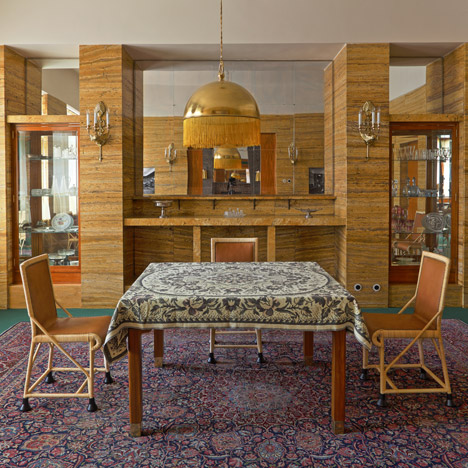 Restored Adolf Loos-designed interiors open to the public in Pilsen