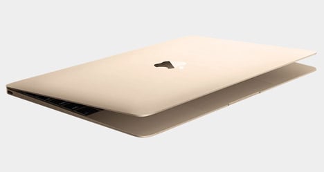 Apple's new Macbook with a 12-inch Retina display