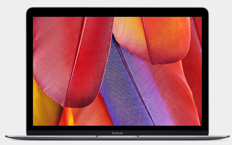 Apple's new Macbook with a 12-inch Retina display