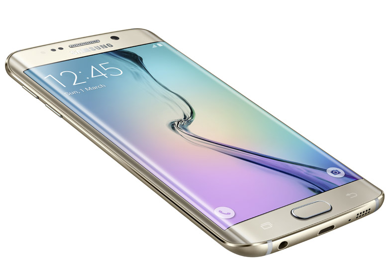 Funeral Ver insectos Sembrar Samsung Galaxy S6 Edge smartphone has a curved screen