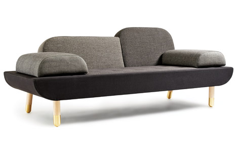 Toward sofa by Anne Boysen for Erik Jørgensen