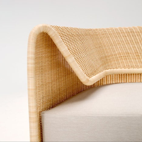 Martijn Rigters sofa is cut from blocks of foam using hot wires