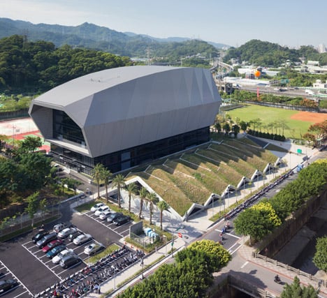 Zhonghe Sports Center in Taiwan by Q-Lab Design