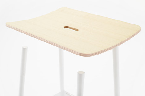 Float stool by Nendo for Moroso