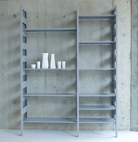 Parallel Shelving by Terence Woodgate