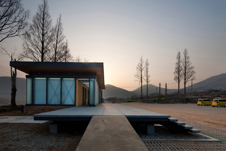Slow Island Trip Center by OUJAE Architects