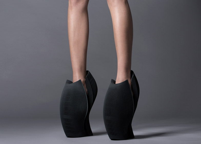 Banket Kip Zonnebrand Hadid and Van Berkel create 3D-printed United Nude shoes