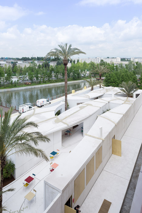 Bahrain pavilion at Milan Expo 2015