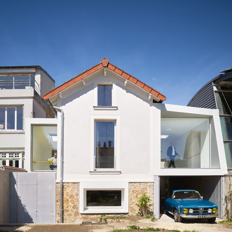 Chaville house extension part II by CUT Architectures