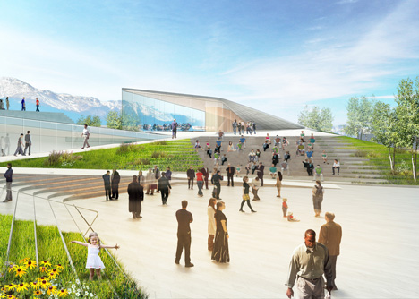 Diller Scofidio + Renfro's US Olympic Museum concept
