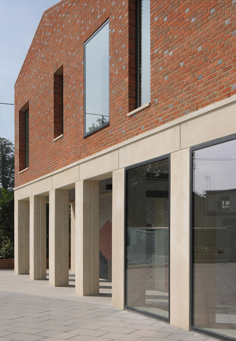 Fitzjames Teaching and Learning Centre at Hazlegrove School by Feilden Fowles