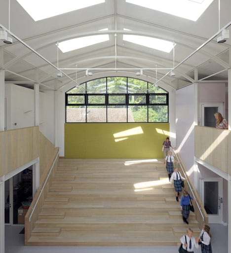 Fitzjames Teaching and Learning Centre at Hazlegrove School by Feilden Fowles