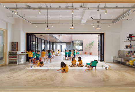 Hanazono Kindergarten and Nursery in Okinawa by Hibino Sekkei and Youji no Shiro