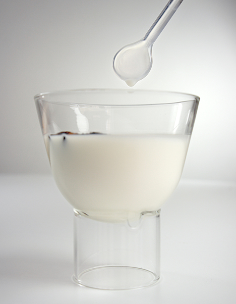 Hot Milk lab by Sebastian Bergne