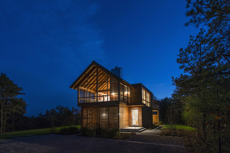 North Pamet Ridge House by Hammer Architects