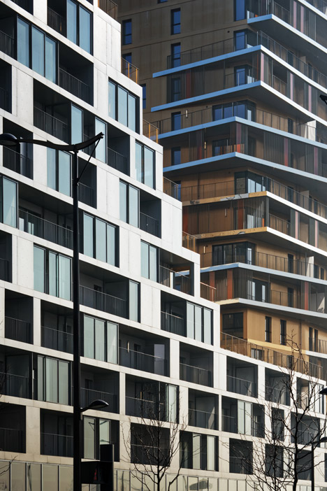 Residential tower in Paris by Hamonic + Masson & Associés and Comte Vollenweider Architectes