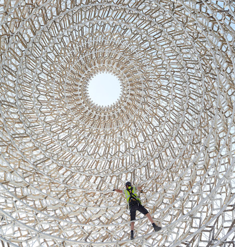 UK pavilion for the Milan Expo 2015 by Wolfgang Buttress and BDP