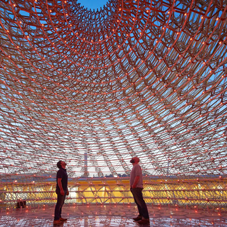 UK pavilion for the Milan Expo 2015 by Wolfgang Buttress and BDP