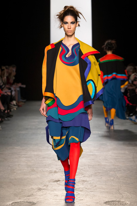 Westminster BA Fashion Design show 2015 Chloe McGeehan