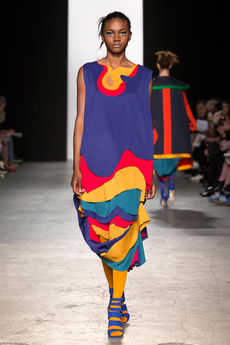 Westminster BA Fashion Design show 2015 Chloe McGeehan