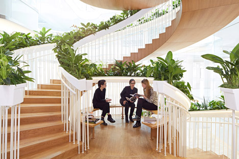 The Living Staircase by Paul Cocksedge for Ampersand