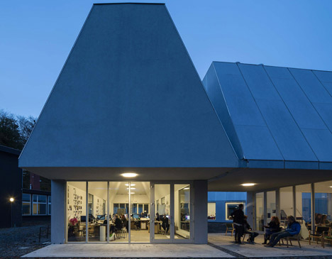 Krabbesholm, Art / Architecture / Design School by Mos Architects