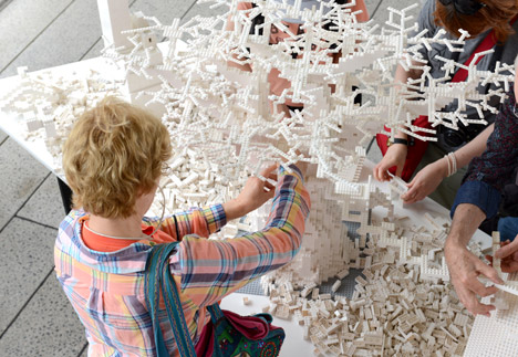 Lego Installation by Olafur Eliasson