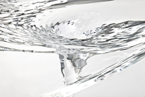 Zaha Hadid Extends Liquid Glacial Furniture Collection