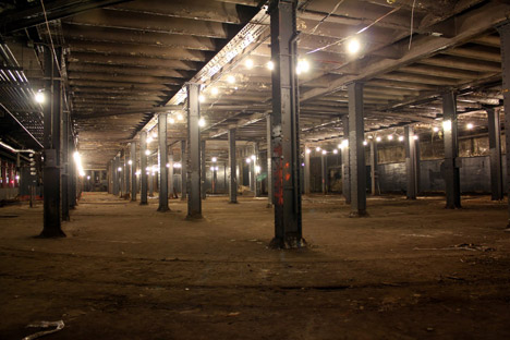 Lowline underground park in New York