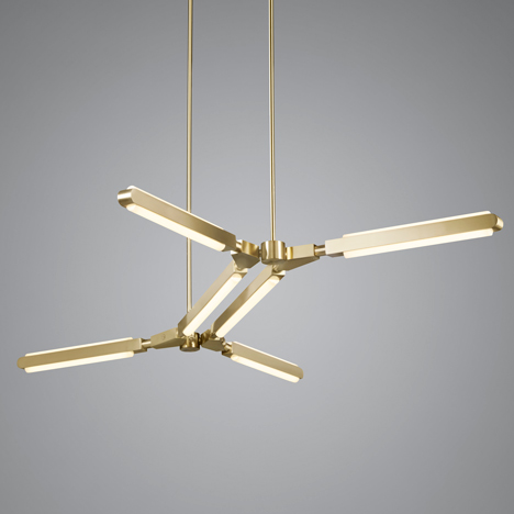 Vise dig positur Ofre Pelle unveils stick-style lighting that can take multiple forms