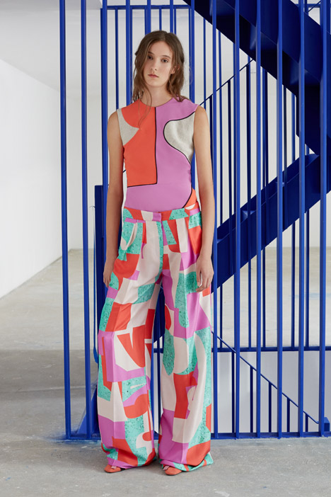 Roksanda's Resort 2016 Fashion Collection Is Patterned With Cubist ...
