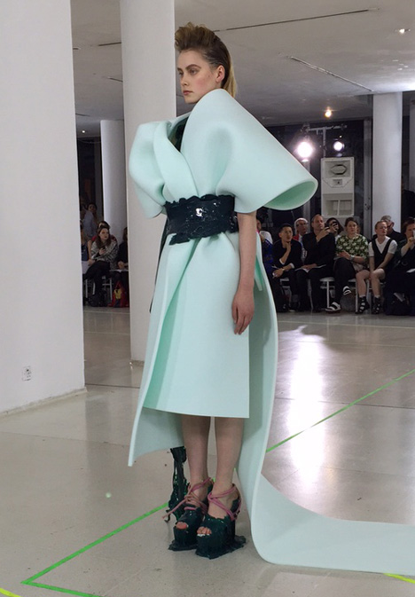 Royal College of Art MA Fashion graduate collection by Hannah Williams