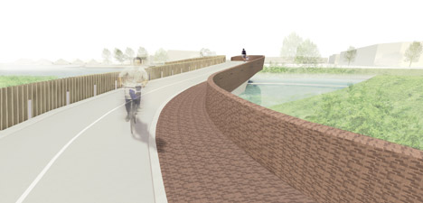 Vlotwateringbridge bat bridge by Next Architects
