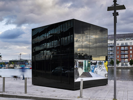 5CUBE Energy Pavilion by de Siún Scullion Architects