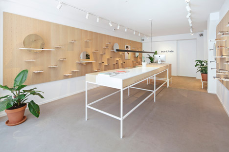 Ace & Tate flagship store by Occult Studio
