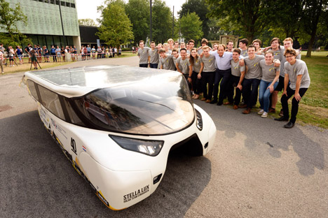 BvOF Stella Lux Solar Car Solar Team Eindhoven