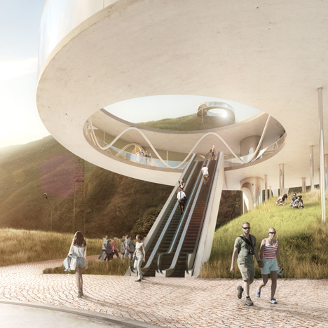 Snøhetta wins competition for cable car and Alpine viewing platform in Italy