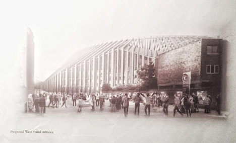 Chelsea FC Stamford Bridge stadium revamp by Herzog &amp de Meuron
