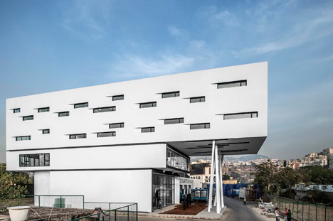 Nestle Waters Beirut Headquarters by Bernard Mallat architects
