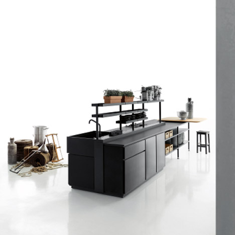 Salina's Kitchen by Patricia Urquiola for Boffi