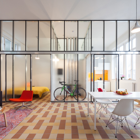 Lieven Dejaeghere creates affordable apartments inside the classrooms of an old Belgian school