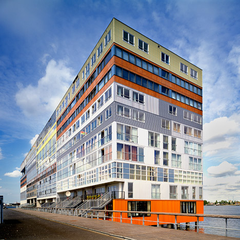 MVRDV's Silodam block contains a cross-section of Amsterdam society says Nathalie de Vries