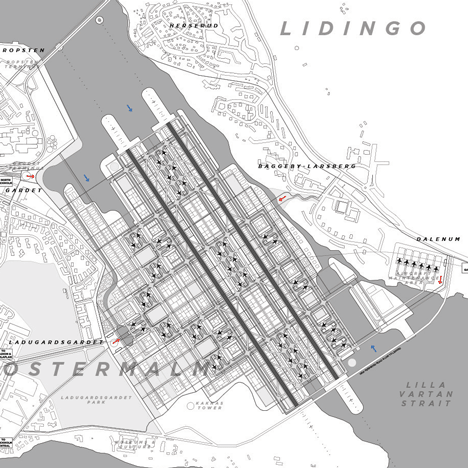 Stockholm City Airport by Alex Sutton for The Bartlett graduate show 2015