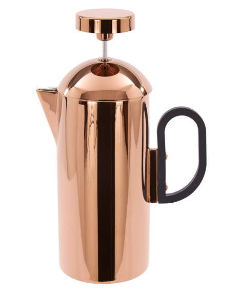 Tom Dixon designs reflective copper Brew coffee set