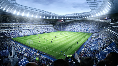 Tottenham Hotspur stadium by Populous
