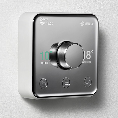 Yves Behar's thermostat for British Gas aimed at "everyone from your grandma to your auntie"