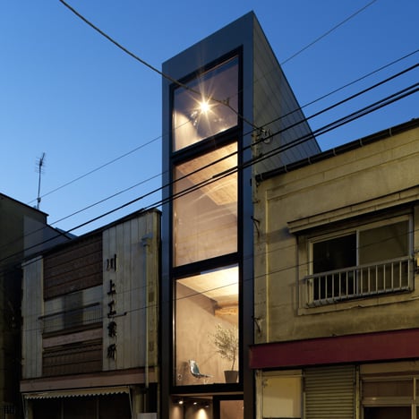 1.8 metre wide house by YUUA Architects & Associates