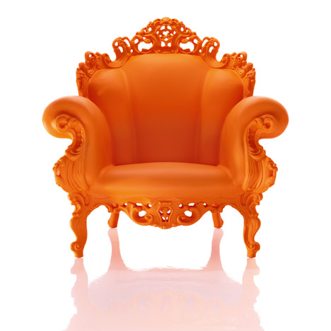 Alessandro Mendini's Proust armchair produced by Magis in plastic