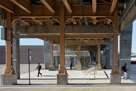 Cermak Station in Chicago by Ross Barney